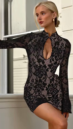 LaceAura Elegance Minikleid