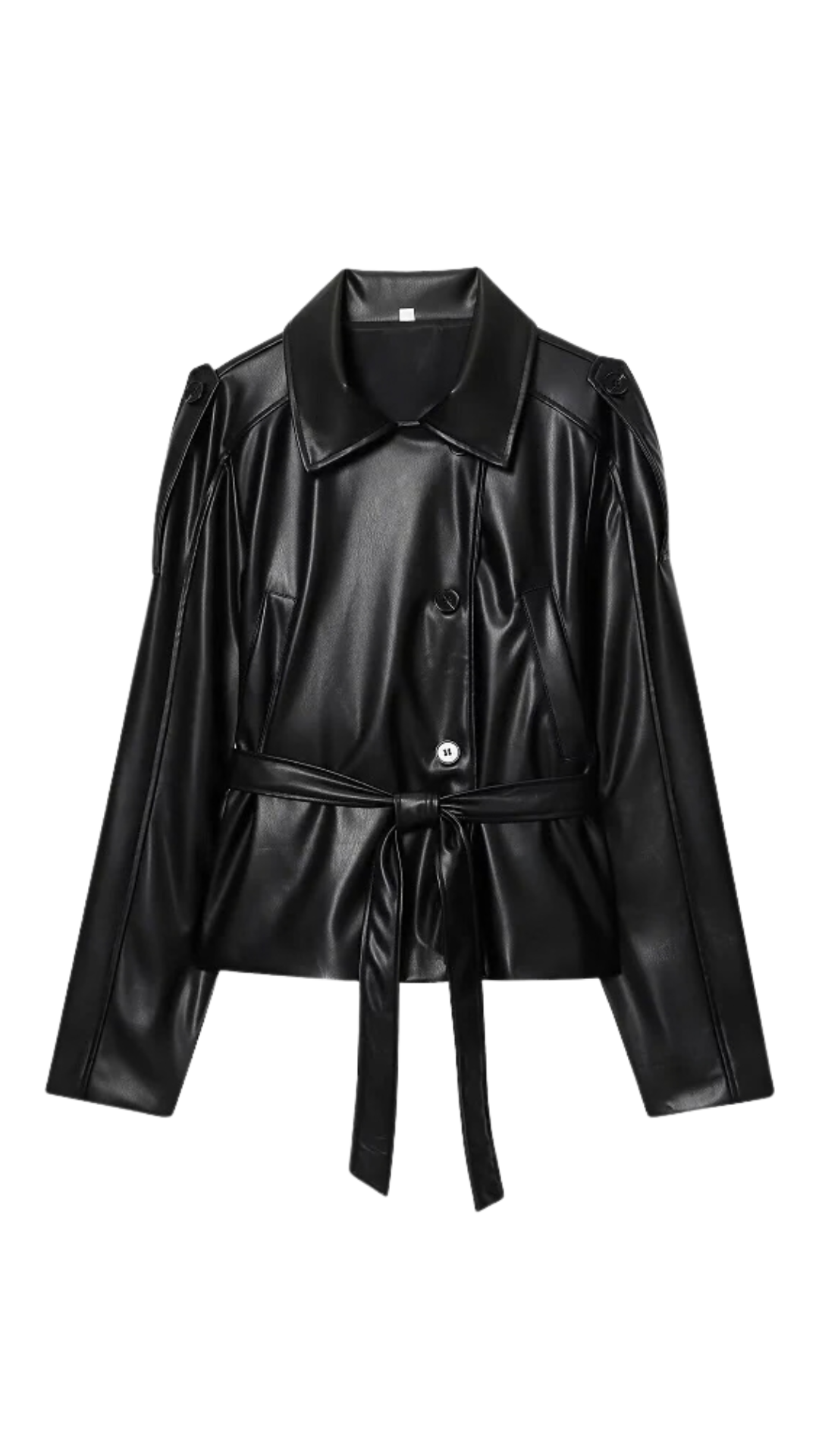 Lioré – Leather Short Trench