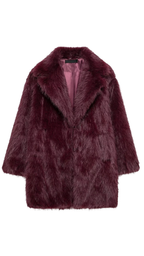 Calista – Faux-Fur Mantel