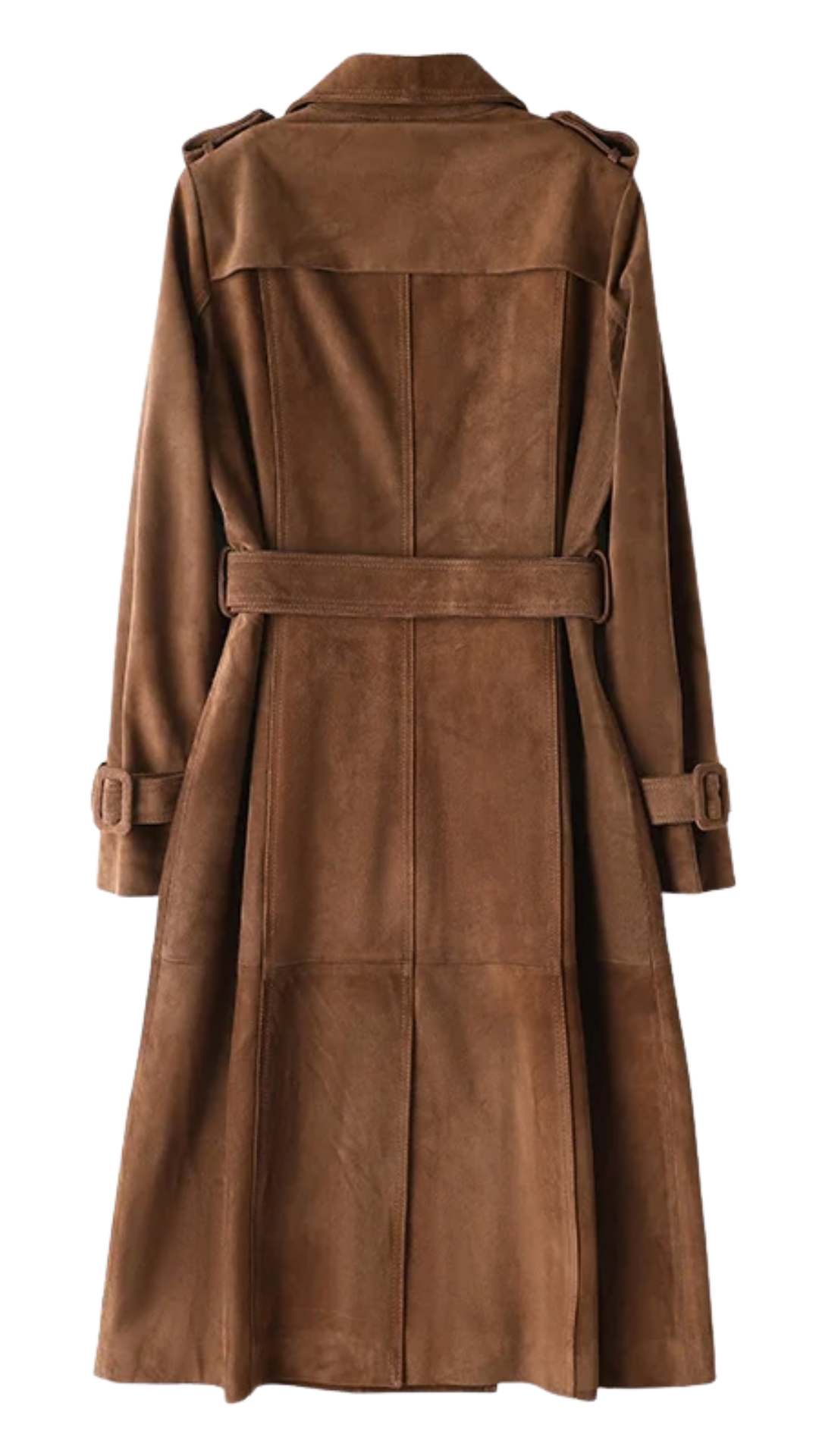 Valenor – Wildleder Trenchcoat