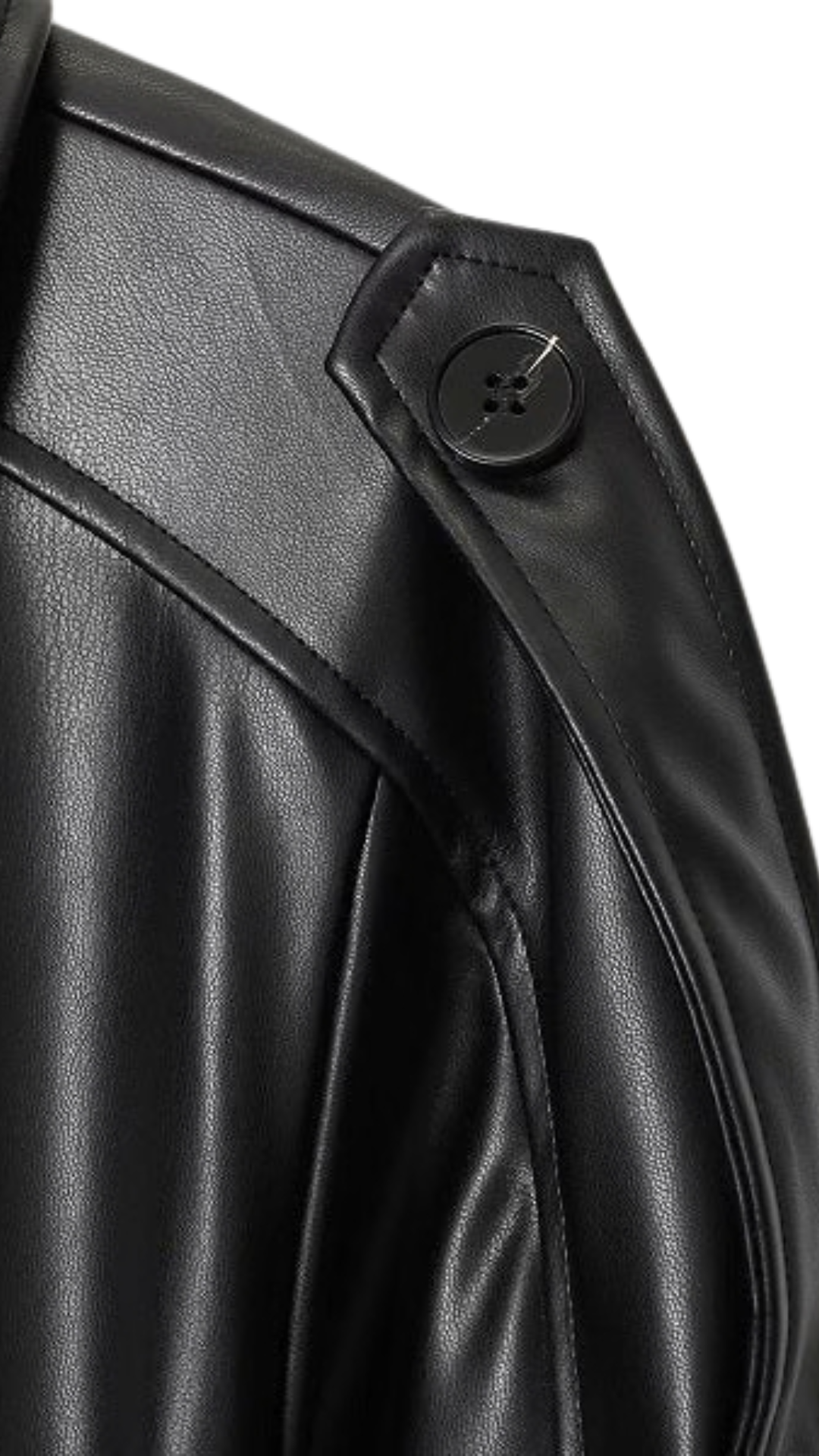 Lioré – Leather Short Trench