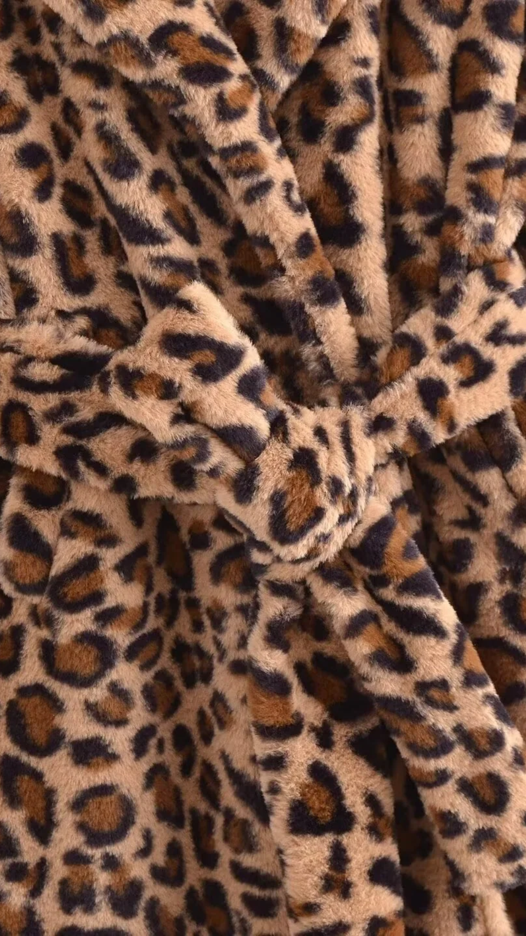 Celine – Jacket with Leopard Collar