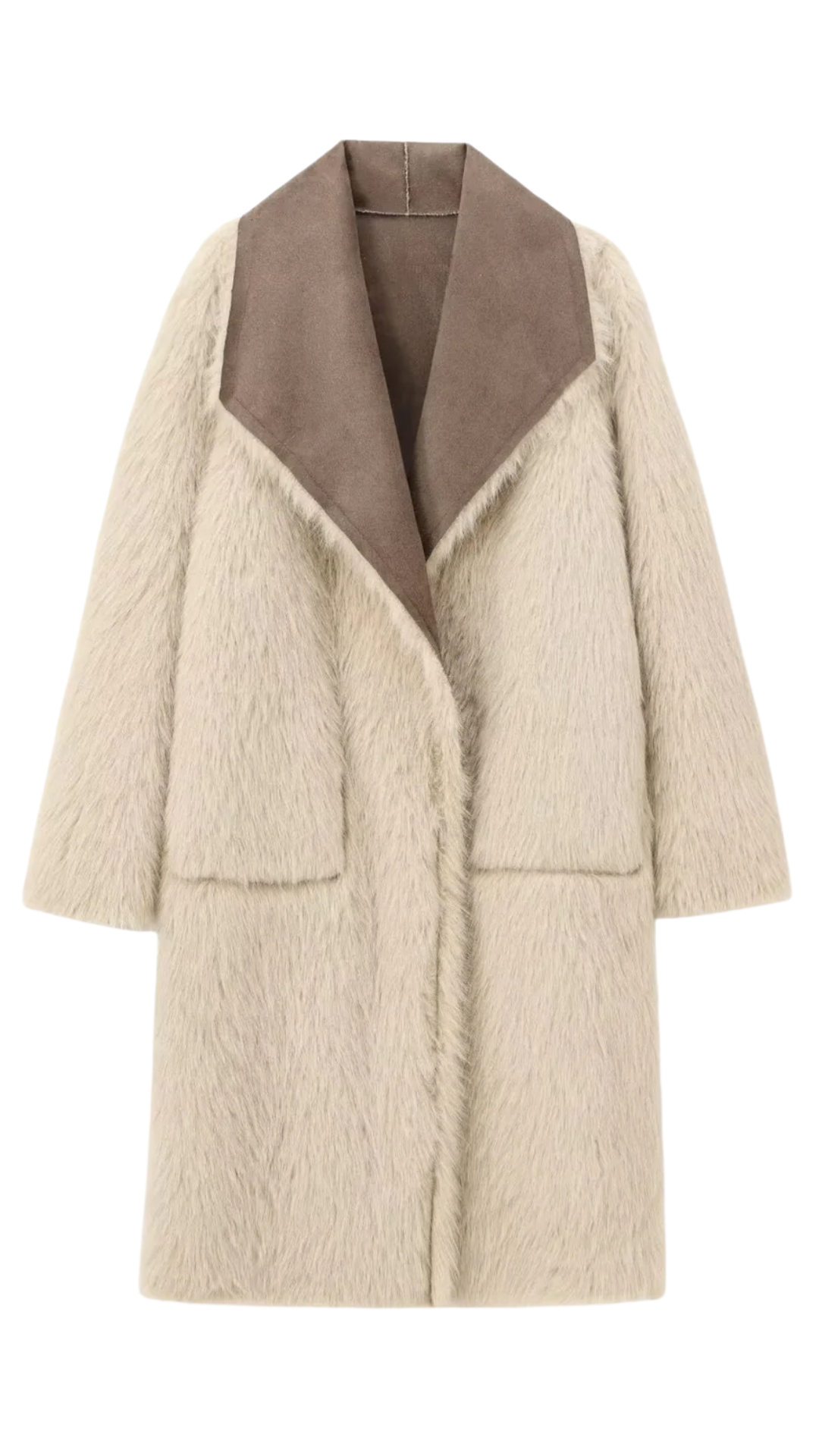 Aureon – Wendemantel mit Kunstfell